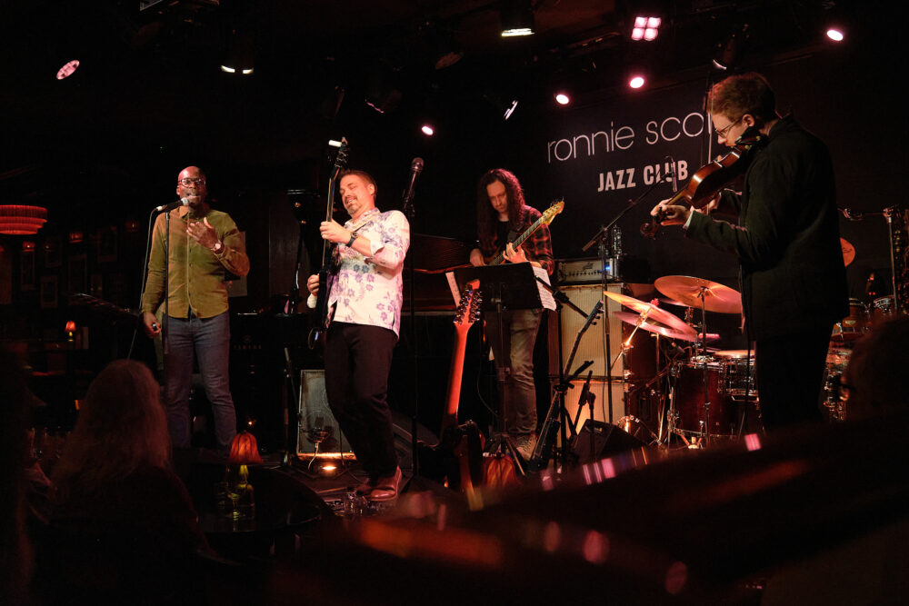 Richard Jones Violinist At Ronnie Scott's Jazz